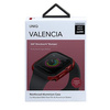 UNIQ Valencia etui na Watch 6 44mm / Watch 5 44mm / Watch 4 44mm / Watch SE 44mm czerwony