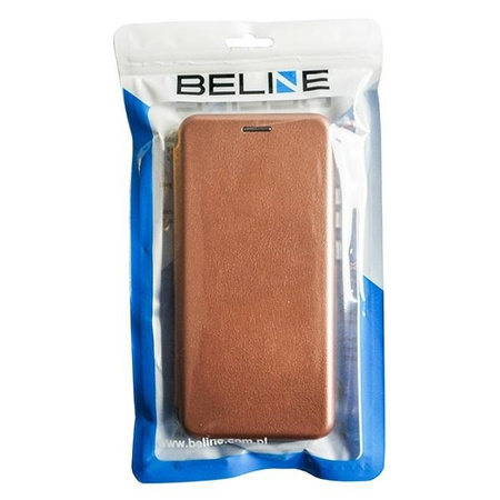 Beline Etui Book Magnetic Redmi 9A różowo-złoty/rose gold