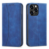 Magnet Fancy Case Case for iPhone 13 Pro Max Pouch Card Wallet Card Holder Blue