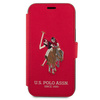 US Polo USFLBKP12LPUGFLRE iPhone 12 Pro Max 6,7" czerwony/red book Polo Embroidery Collection