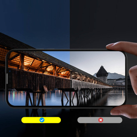 Baseus 2x szkło hartowane 0,3 mm na cały aparat obiektyw iPhone 13 Pro Max / iPhone 13 Pro (SGQK000102)