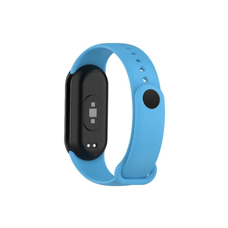 Pasek Silikonowy Mi Band 8 / M8 (11), BLUE / NIEBIESKi