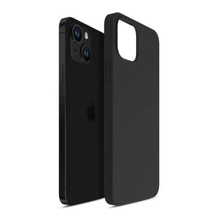 iPhone 14 Plus 3mk Silicone Case Series - Black