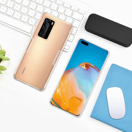 Nillkin Nature żelowe etui pokrowiec ultra slim Huawei P40 Pro przezroczysty