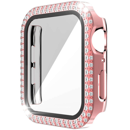 Schutzhülle für APPLE WATCH 4 / 5 / 6 / SE (40MM) Diamond Bumper rosa