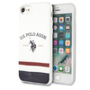 US Polo USHCI8PCSTRB iPhone 7/8/SE 2020 biały/white Tricolor Pattern Collection