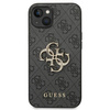 Guess GUHCP14S4GMGGR iPhone 14 6.1 &quot;gray / gray hardcase 4G Big Metal Logo