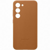 Samsung Leather Cover case for Samsung Galaxy S23+ genuine camel leather case (EF-VS916LAEGWW)