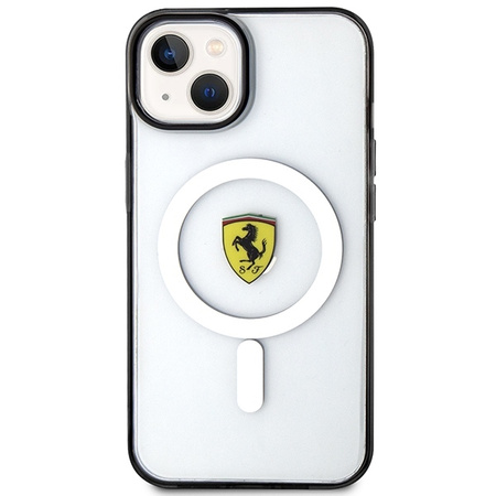 Ferrari FEHMP14SURKT iPhone 14 6.1" clear/transparent hardcase Outline Magsafe