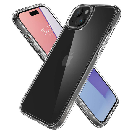 Spigen Crystal Hybrid, kristallklar – iPhone 15 Plus