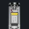 Baseus bezustnikowy cyfrowy elektroniczny alkomat z LCD czarny (CRCX-01)