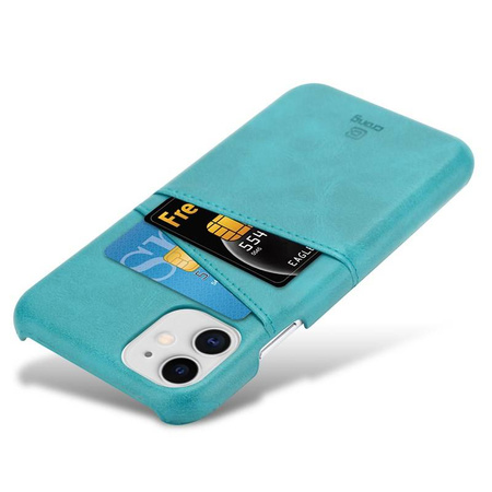 Crong Neat Cover - Etui iPhone 11 Pro z kieszeniami (zielony)