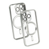 Metallic Magsafe Case do Iphone 16 Srebrny