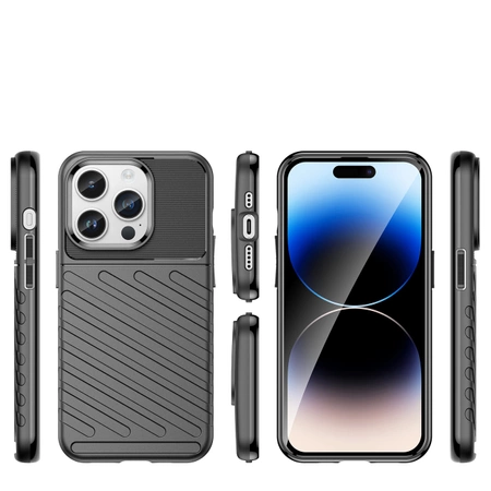 Thunder Case iPhone 14 Pro armored case black