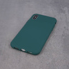 Etui XIAOMI REDMI 9C Silicone case elastyczne silikonowe ciemnozielone