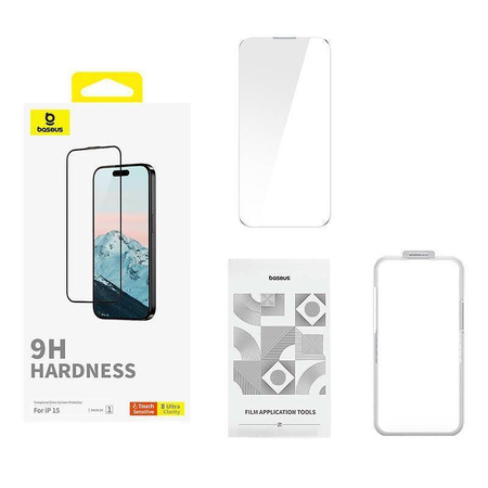 Tempered Glass APPLE IPHONE 15 Baseus Diamond Glass Clear