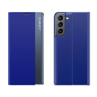 Neue Sleep Case Hülle für Samsung Galaxy A54 5G Hülle mit Klappständer blau