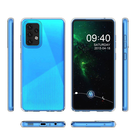 Żelowy pokrowiec etui Ultra Clear 0.5mm Vivo X60 Pro przezroczysty