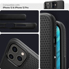 Etui IPHONE 12 / 12 PRO Spigen Liquid Air Matte czarne