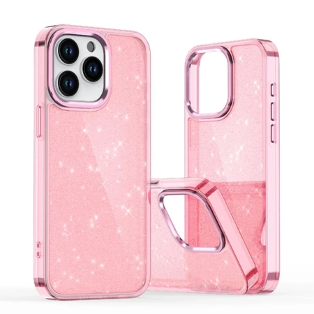 Glitter Case für iPhone 16 – Rosa mit Glitzer