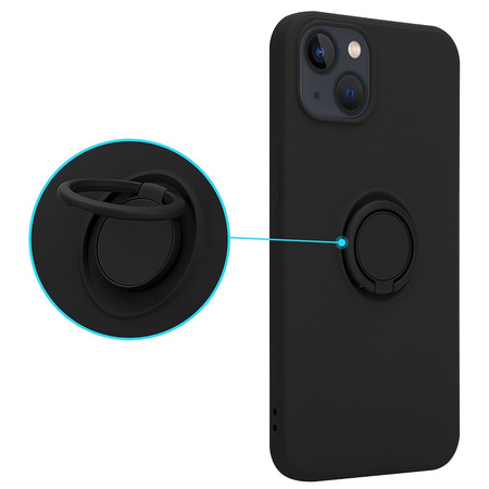 Etui Silicon Ring do Iphone 11 PRO czarny