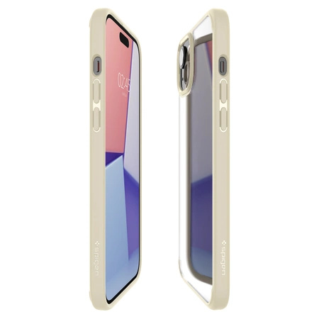 Spigen Ultra Hybrid-Hülle für iPhone 15 Plus – Beige