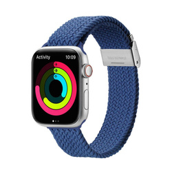 DUX DUCIS Mixture Pro - pleciona opaska do Apple Watch 42/44/45/49mm niebieska