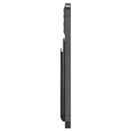 SPIGEN VALENTINUS MAGSAFE UNIVERSAL MAGNETIC CARD HOLDER BLACK