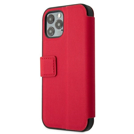 US Polo USFLBKP12LPUGFLRE iPhone 12 Pro Max 6,7" czerwony/red book Polo Embroidery Collection