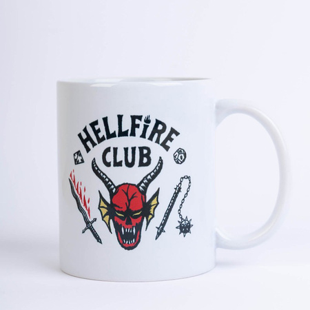 Stranger Things - Kubek ceramiczny w pudełku prezentowym 350 ml (Hellfire Club)