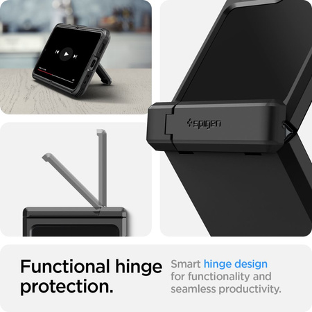 Spigen TOUGH ARMOR PRO GALAXY Z Flip 5 SCHWARZ