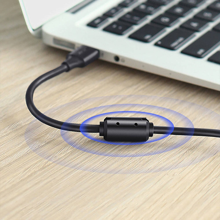 Ugreen 5-poliges vergoldetes USB-Kabel - Mini-USB 0,5 m schwarz (US132)