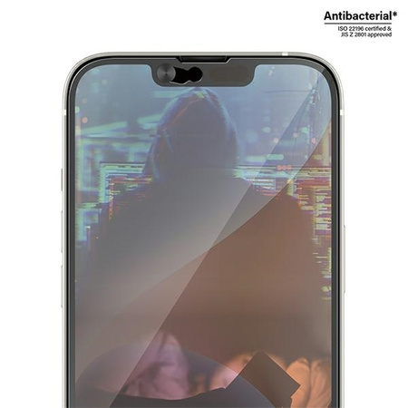 Gehärtetes Glas 5D IPHONE 14 / 13 PRO / 13 PanzerGlass Ultra-Wide Fit Screen Protection CamSlider Antibacterial Easy Aligner Included (2795)