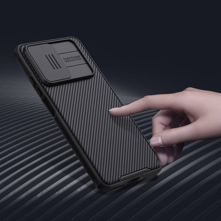 Nillkin CamShield Case Slim Handyhülle Schutzhülle mit Kameraschutzhülle Kameraabdeckung für Xiaomi Redmi Note 11 Pro / Note 11 Pro 5G / Note 11E Pro schwarz