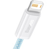 Kabel USB do Lightning Baseus Dynamic, 2.4A, 1m (niebieski)