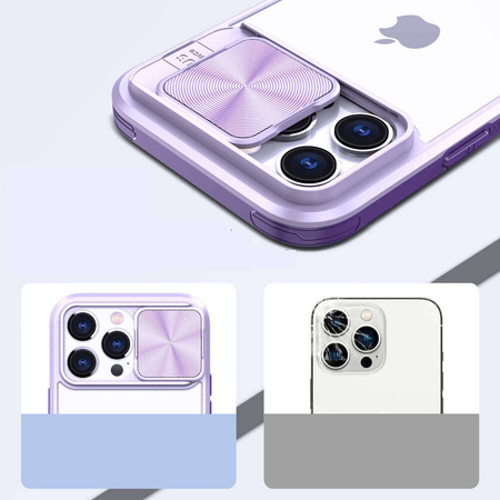 Case APPLE IPHONE 15 Camslider purple