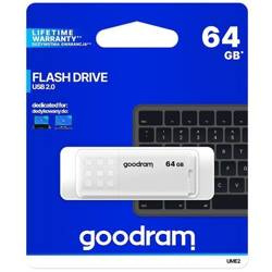 Pendrive 64GB GOODRAM USB 2.0 UME2 biały