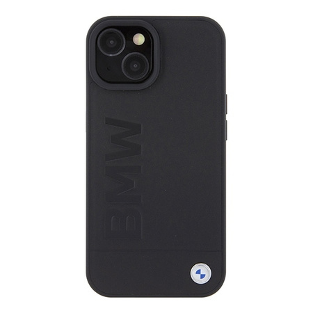 BMW BMHMP15SSLLBK iPhone 15 6.1&quot; black/black Magsafe hardcase Signature Logo Imprint