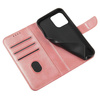 Magnethülle für Samsung Galaxy A34 5G Cover mit Flip Wallet Stand Pink