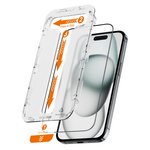 Crong EasyShield 2-Pack - Szkło hartowane iPhone 15 (2 sztuki)