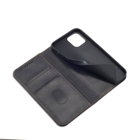 Magnet Fancy Case Case for iPhone 12 Pro Max Pouch Wallet Card Holder Black