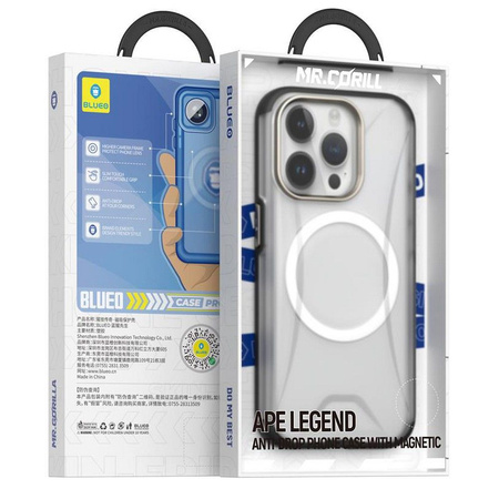 BLUEO APE Legend Anti-Drop Phone Case - Apple iPhone 16 Pro Max czarny