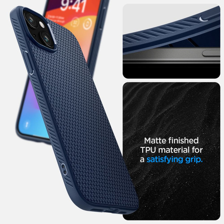 Spigen LIQUID AIR IPHONE 15 NAVY BLUE