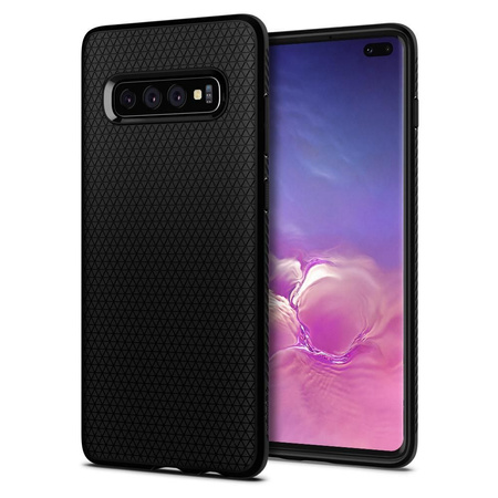 Etui Spigen Liquid Air Galaxy S10+ Plus Matte Black