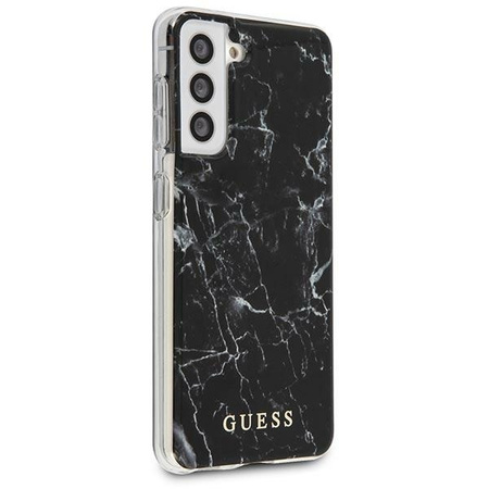 Guess GUHCS21MPCUMABK S21+ G996 czarny/black hardcase Marble