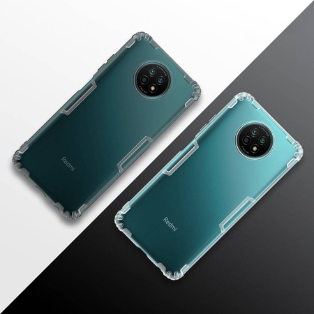 Nillkin Nature żelowe etui pokrowiec ultra slim Xiaomi Redmi Note 9T 5G przezroczysty