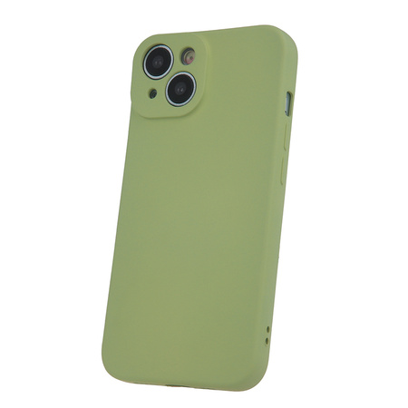 Nakładka Silicon do iPhone 15 Pro 6,1" miętowy