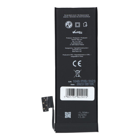 Bateria do iPhone 5 1440 mAh  Blue Star HQ