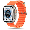 Armband für APPLE WATCH 4 / 5 / 6 / 7 / 8 / SE / ULTRA (42 / 44 / 45 / 49 MM) Tech-Protect IconBand orange