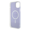 Original Case APPLE IPHONE 15 Guess Hardcase IML Iridescent MagSafe (GUHMP15SHITSU) purple